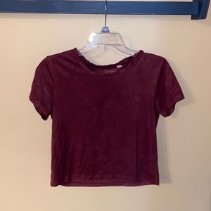 Pacsun tshirt, velvet